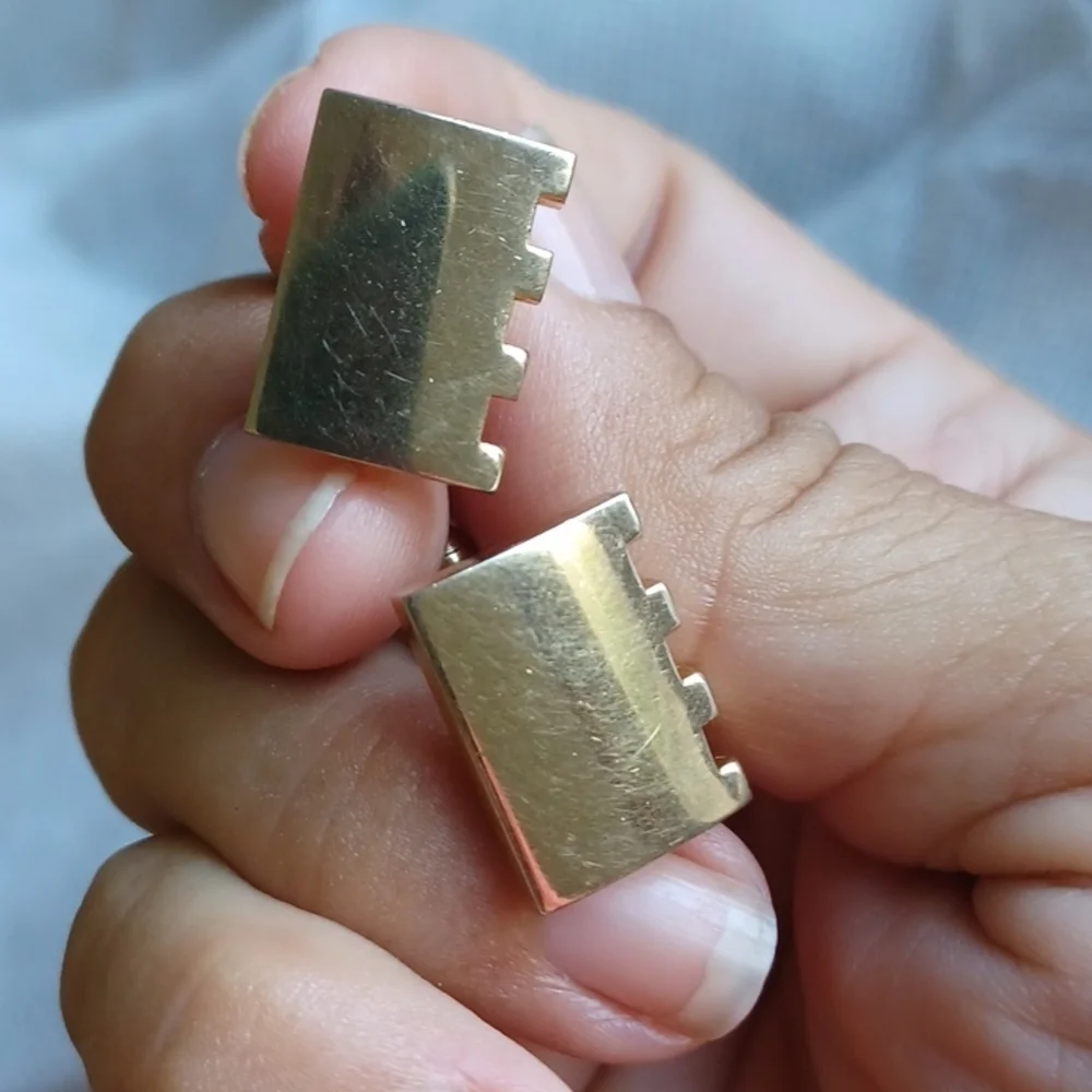 Cuff Link & Tie Clip Combo / Cuff Links And Tie Clip / Cuff link Tie Clip
